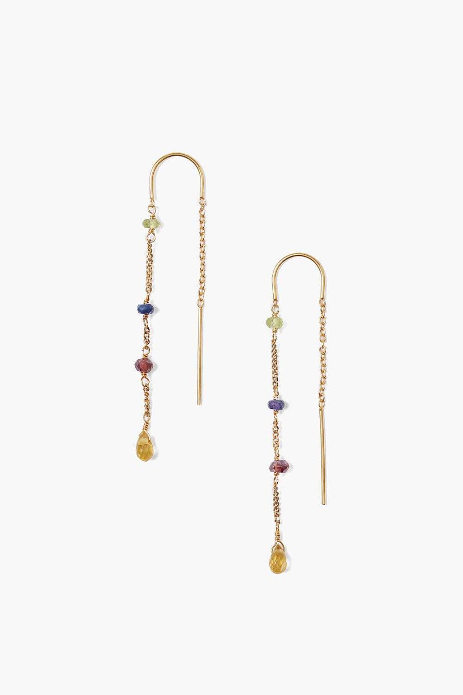 Jewelry Chan Luu | Hani Threader Earrings Multi