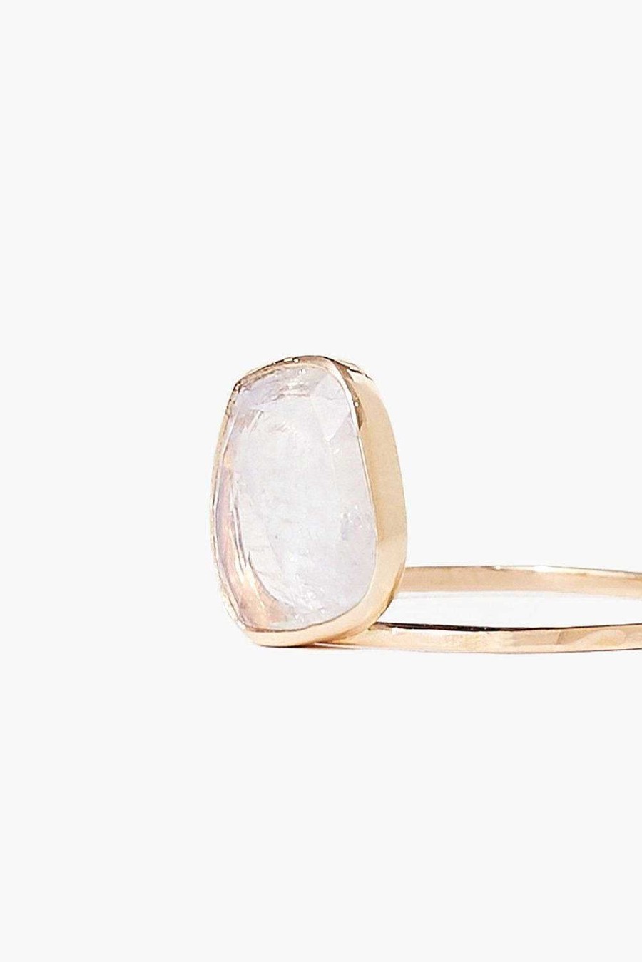 Jewelry Chan Luu | 14K Moonstone Cliff Ring