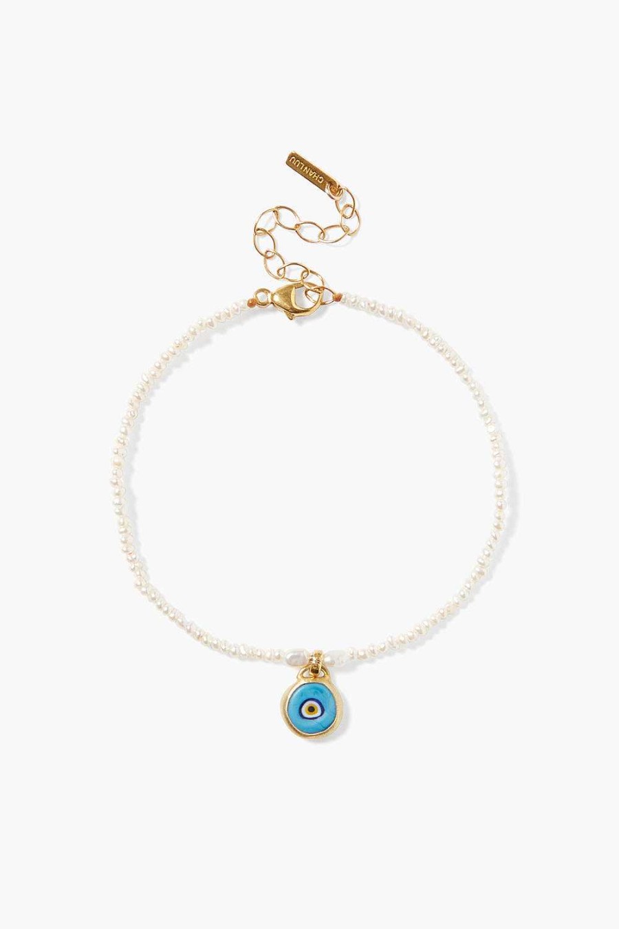 Jewelry Chan Luu | Mya Evil Eye Bracelet Turquoise Mix