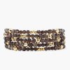 Jewelry Chan Luu | Smoky Quartz And Gold Nugget Naked Wrap Bracelet