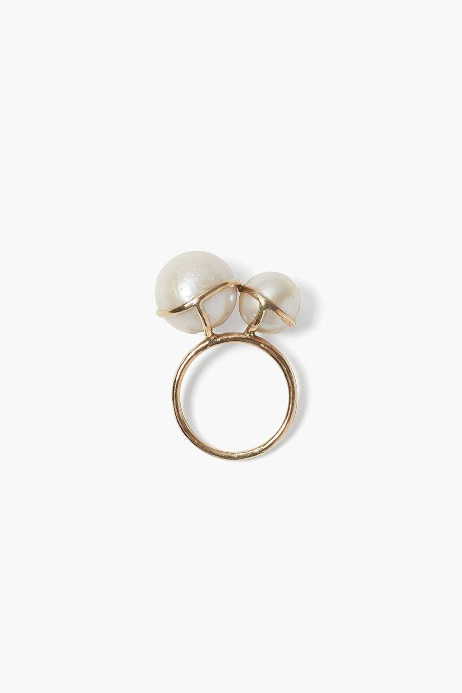 Jewelry Chan Luu | 14K Phoebe Ring White Pearl