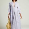 Ready To Wear Chan Luu | Anokhi Keyhole Dress Cosmic Sky