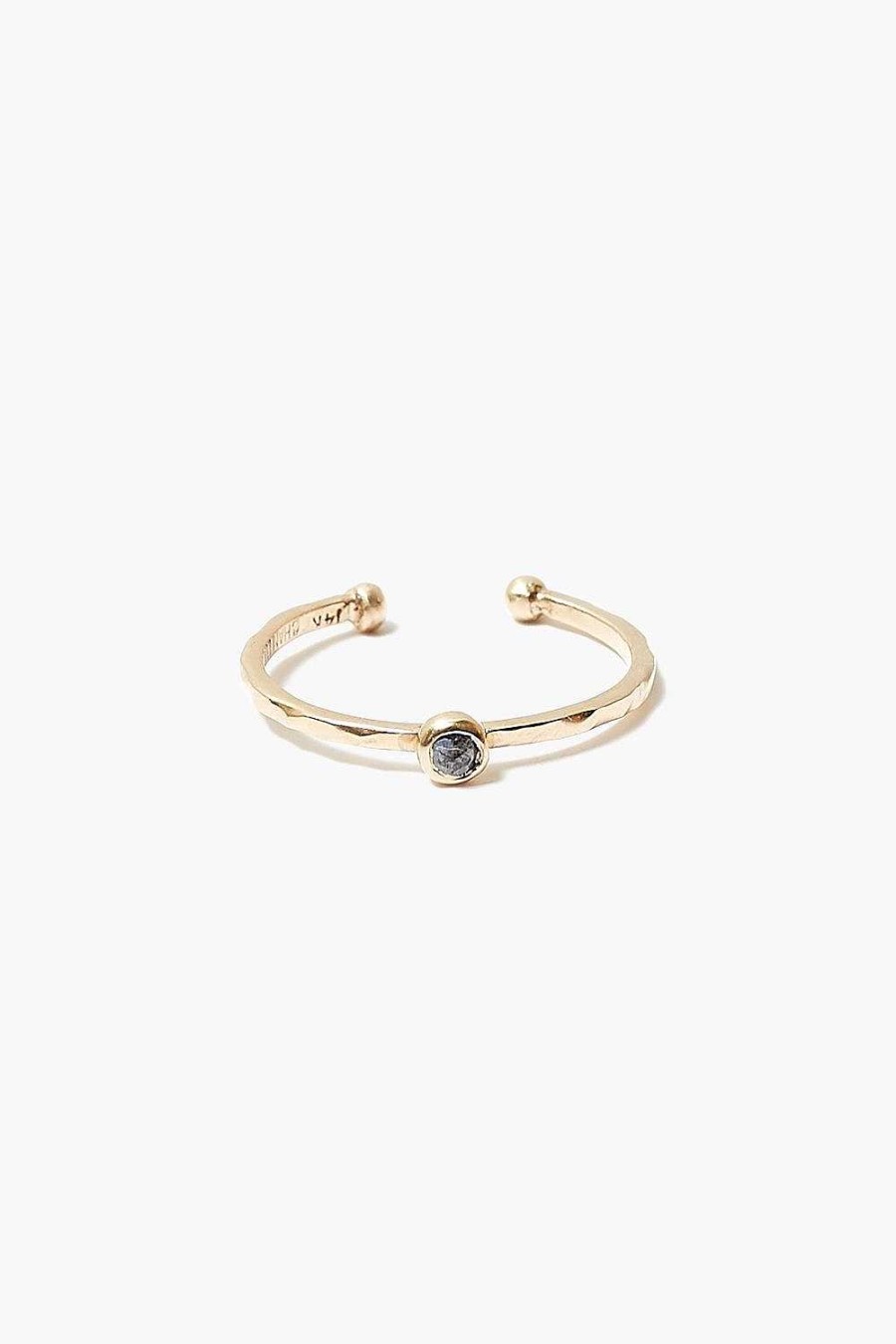 Jewelry Chan Luu | 14K Champagne Diamond Toe Ring