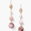 Jewelry Chan Luu | Roseto Tiered Earrings Pink