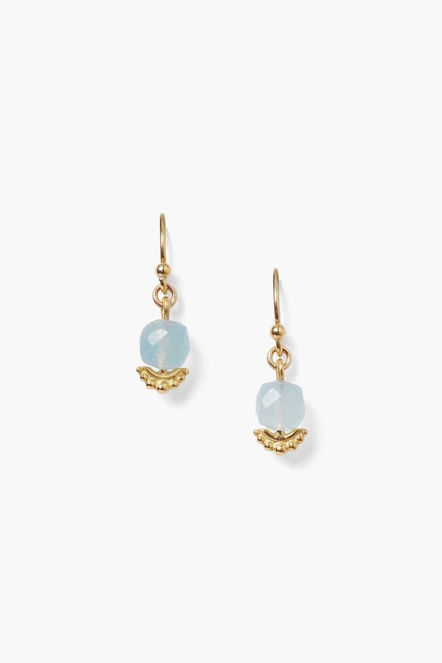 Jewelry Chan Luu | Anahi Drop Earrings Aquamarine