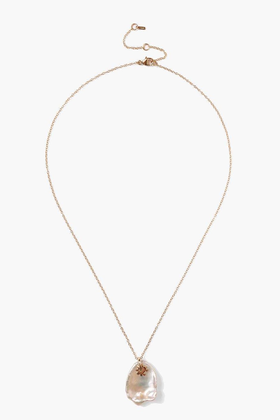 Jewelry Chan Luu | 14K Kilauea Necklace White Pearl