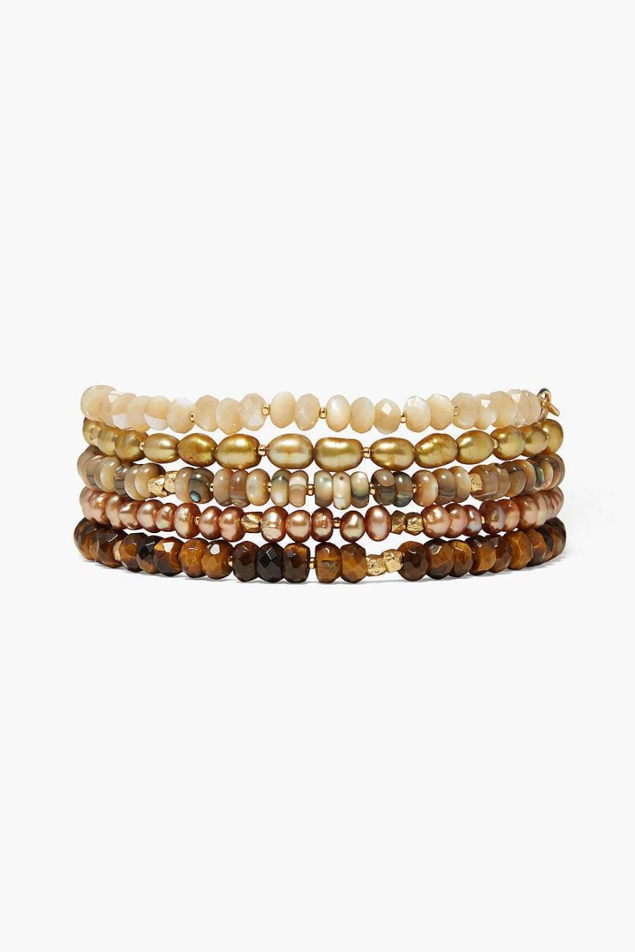 Jewelry Chan Luu | Riviera Wrap Bracelet Natural Mix