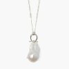 Jewelry Chan Luu | Cheval Pendant Necklace Silver White Pearl